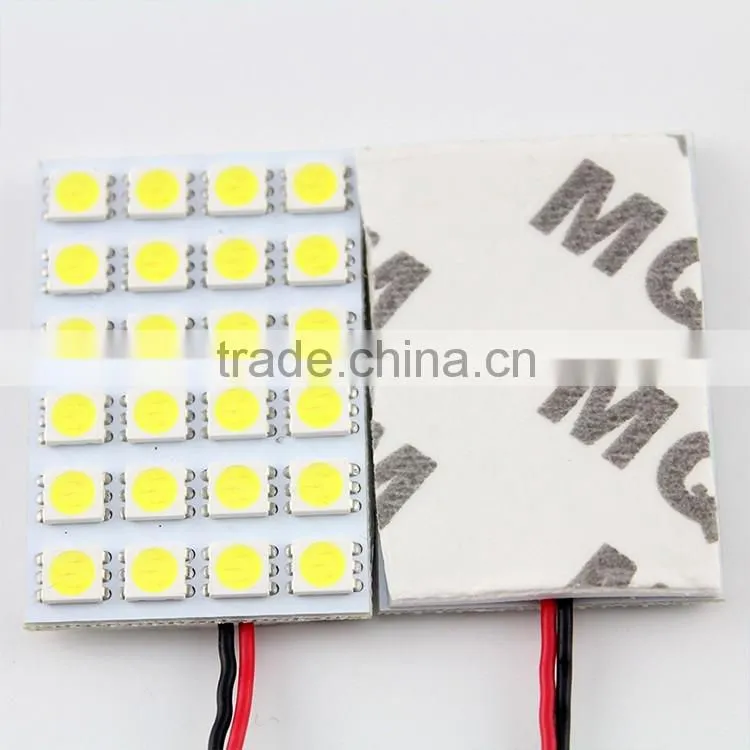 12v Wholesale price 5050 24SMD led panel light