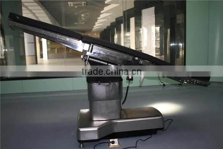 Electrical Hydraulic C-Arm X-Ray Compatible Operating Bed With Battery