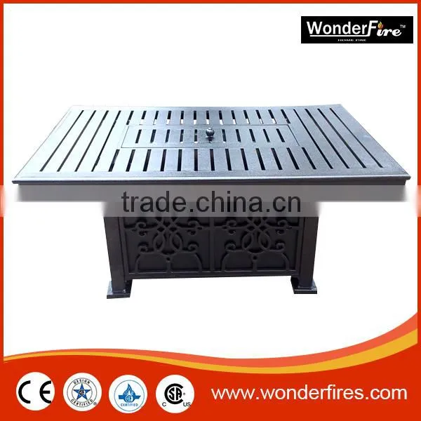 Outdoor Fire Pit Patio Flame Table Coffee Furniture Propane Natural Gas