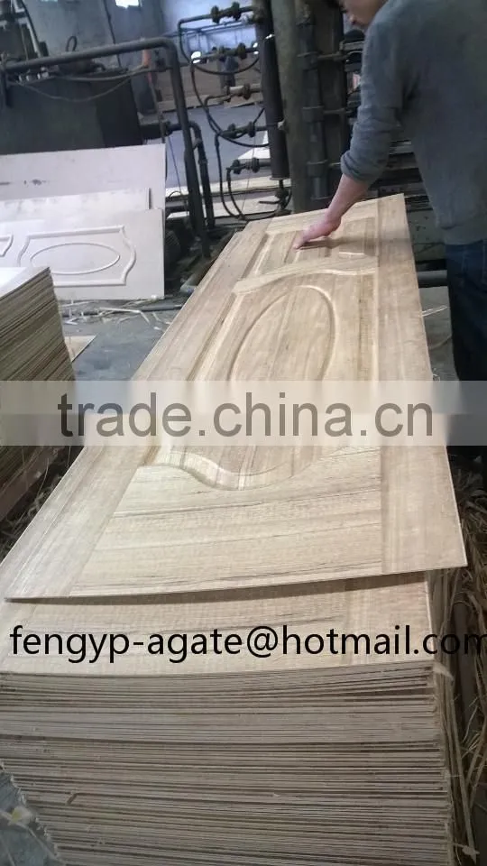 3mm Natural Teak Door Skin Mdf