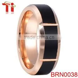 new wedding ring yibi blue emerald stone wooden inlay latest gold finger ring designs mens tungsten carbide pary jewelry bands