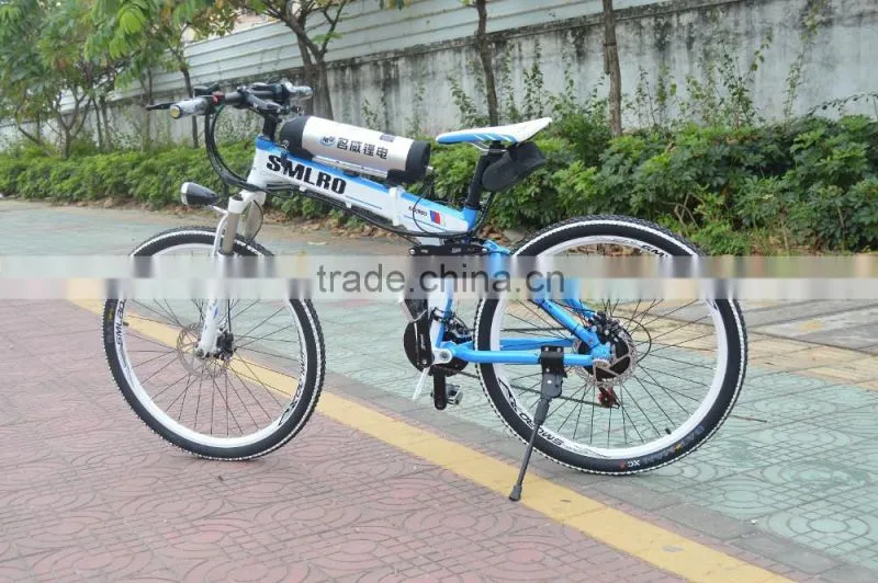 Modern style full suspension electric bike mountain bike