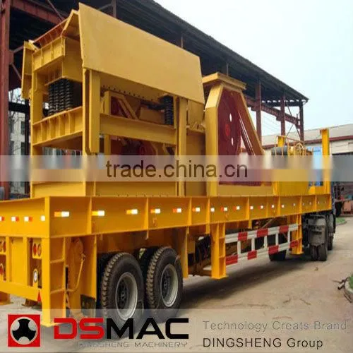 Mobile Stone Jaw Crusher With Perfect Performance From Top 10 China Brand manufacture