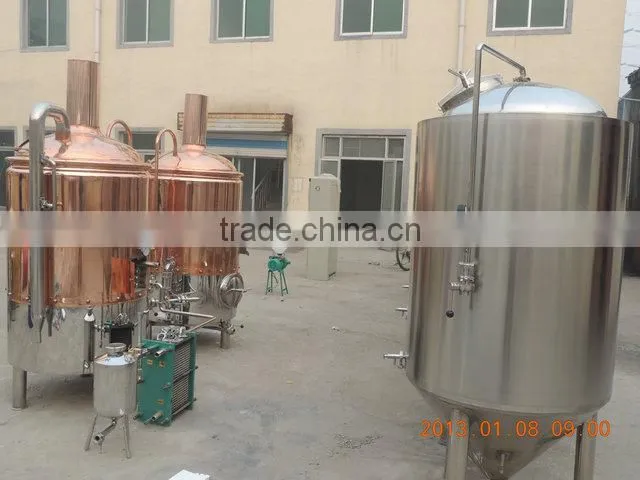 beer equipment made by SUS 304 or red copper/CE and ISO certification