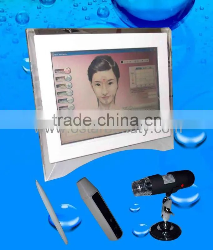 Testing skin types portable skin and hair analyzer ---OB-SA 02