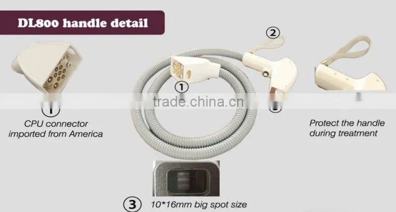 Factory price!! 2015 newest 808nm permanent hair removal for salon use