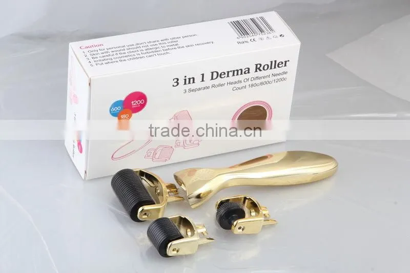 NL-301 Mini home use beauty device derma roller 3 in 1 skin care rollers