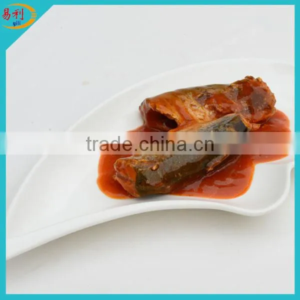 Best canned mackerel from fish canning factory