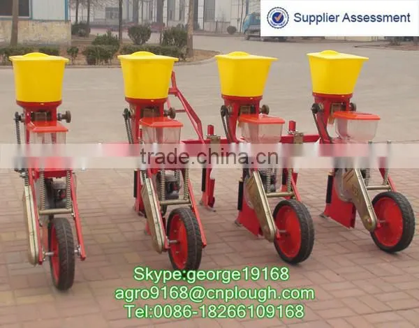 4 wheels tractor driven precision corn mechanical seeder cum fertiliser