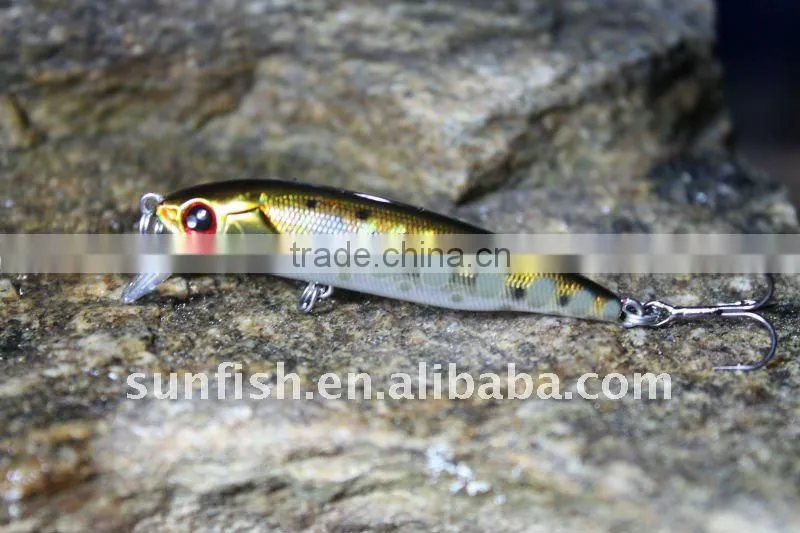 Fishing lure sinking minnow shad
