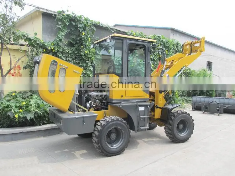 cheap multifunctional small loaders with lawn mower attachment