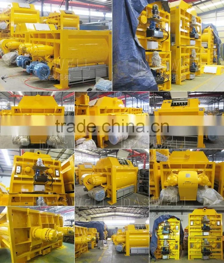 JS2000 Electric Twin Shaft Concrete Mixer for sale