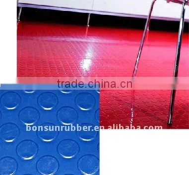 from 3mm to 6mm thickness Round button rubber sheet