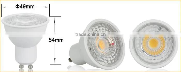 ce rohs approved Warm White Cool White LED Spotlight GU10 3W 3.5W 4W 5W 6W 6.5W 7W