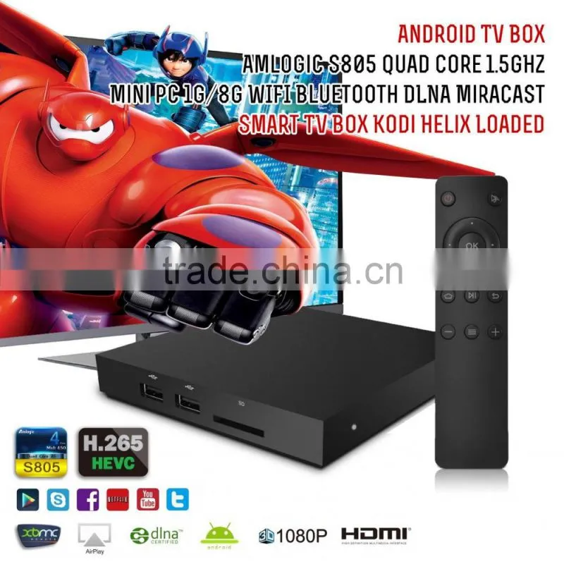 Modern new products dual core am logic 02 android tv box
