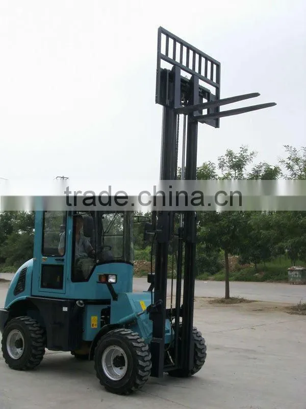 CPCY28 4WD All Rough Terrain pallet Forklift 2.8T with CE
