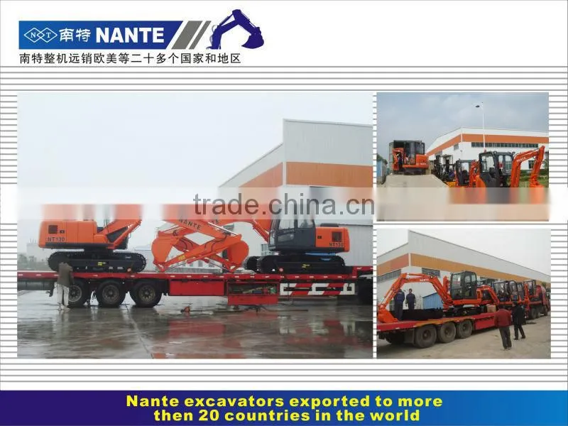 5 Ton hydraulic crawler excavator with CE