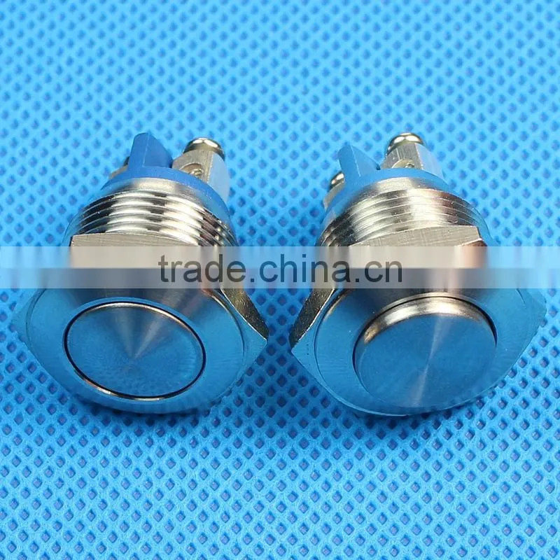 16mm flat head screw terminals 12 volt waterproof switches