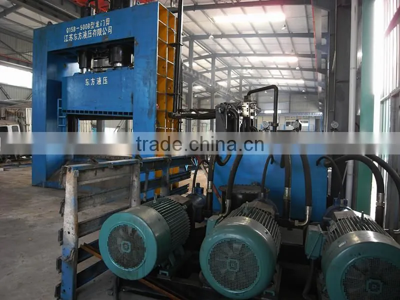 Q15-500 Guillotine Car Scraps Cutting Machine (factory)