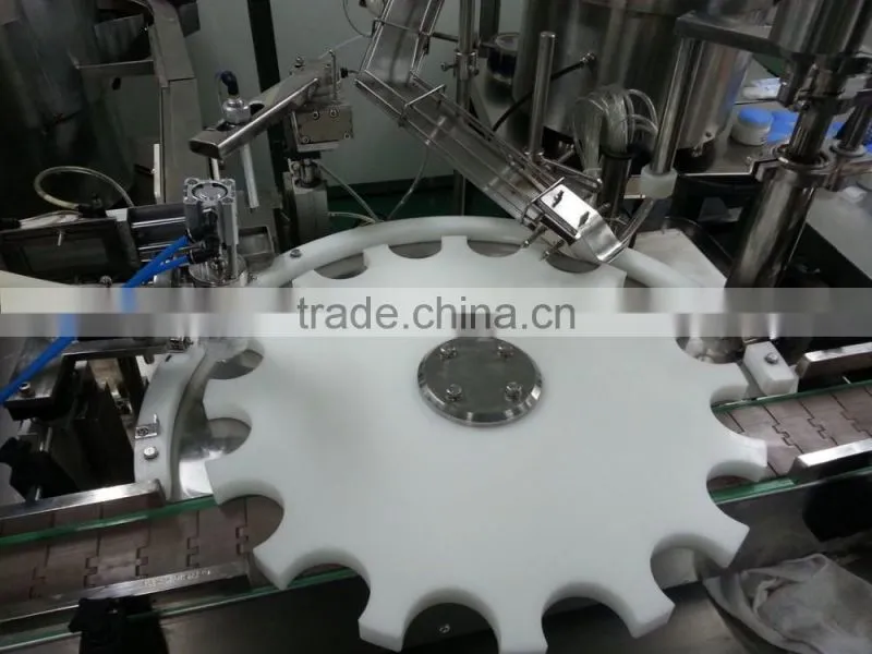 Rotary automatic plastic cups filling sealing machine cream/paste sauce fillling and sealing