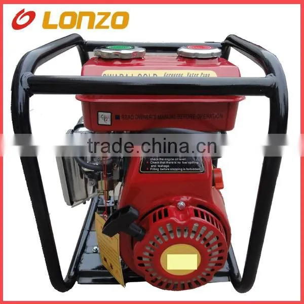 3 inch trash water pump/ slush pump/ sewage pump/with kerosene and gasoline engine for india market