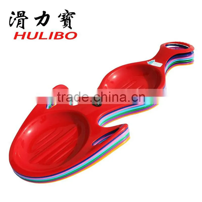 Plastic snow sledge with Two seats