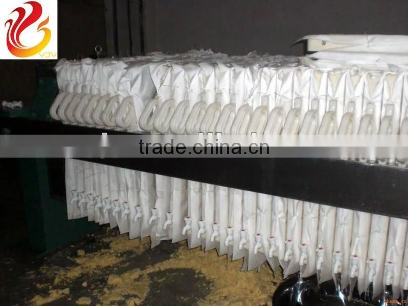 Plastic hydraulic filter press