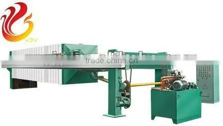Plastic hydraulic filter press