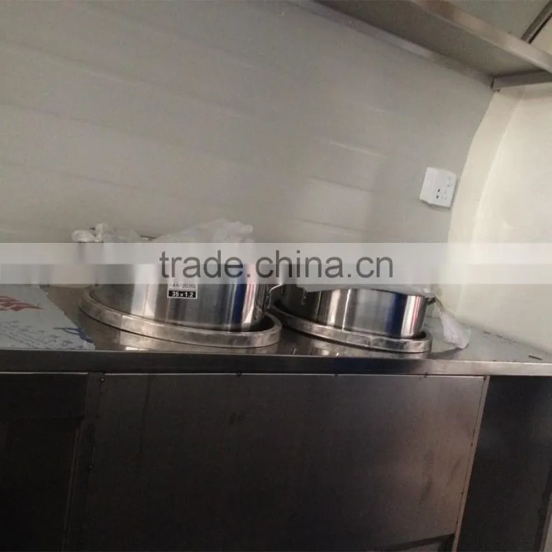 ice cream food trailer/yogurt kiosk/food kiosk/hot dog cart