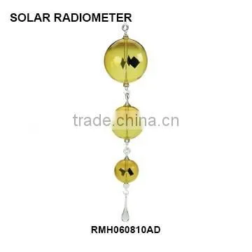 desktop crookes radiometer with blue base RMS0917TB