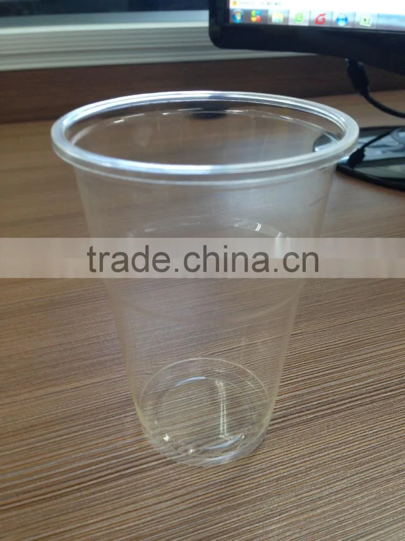 PLA 100% compostable cup/Eco friendly biodegradable plastic cups