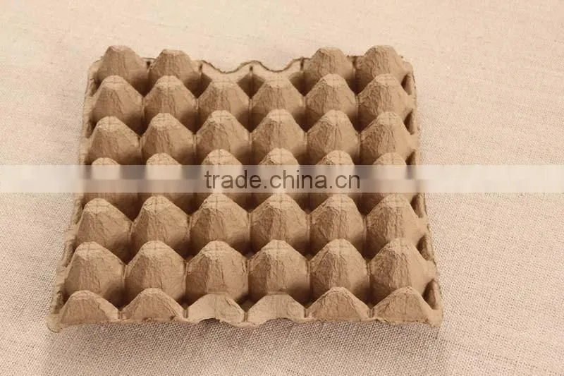 Compostable wheat straw 30 egg tray from virgin straw pulp not waste paper