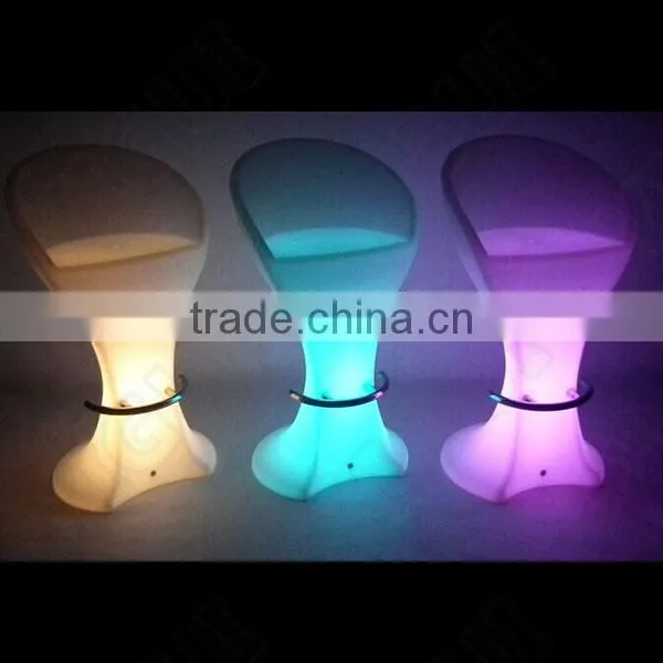 modern people like bar stool bar chair colorful with RGB colours