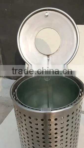 Arlau outdoor stainless trash can for sale