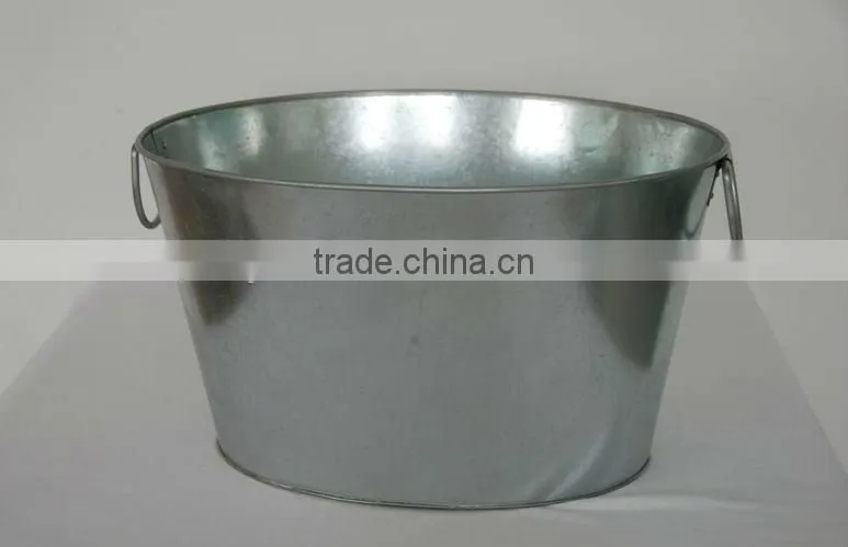 3 layer Round Galvanized Steel & Power Coating Beverage/beer Ice Tub With Stand & Tray