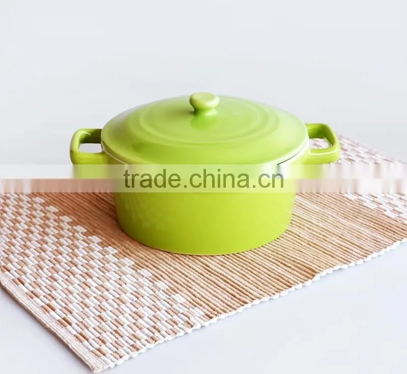 ceramic glaze bakerware with lid, Rectangle Oval Square Round Roaster