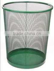 Hotel room metal Mesh Trash Can