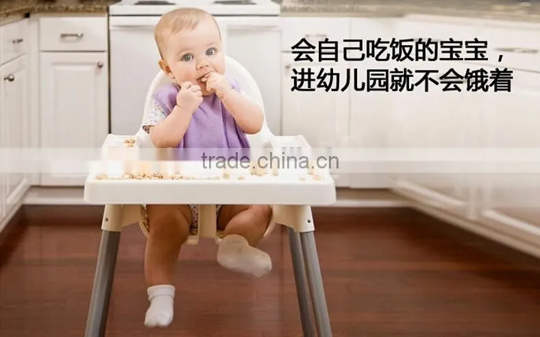 Baby high chair, Plastic baby chair eating, plastic chair eating for 2-4 years old baby