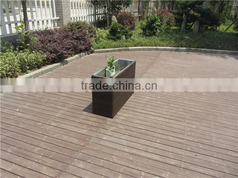 Outdoor 5 Pics Rattan Flowerpot Sets Garden Supplies