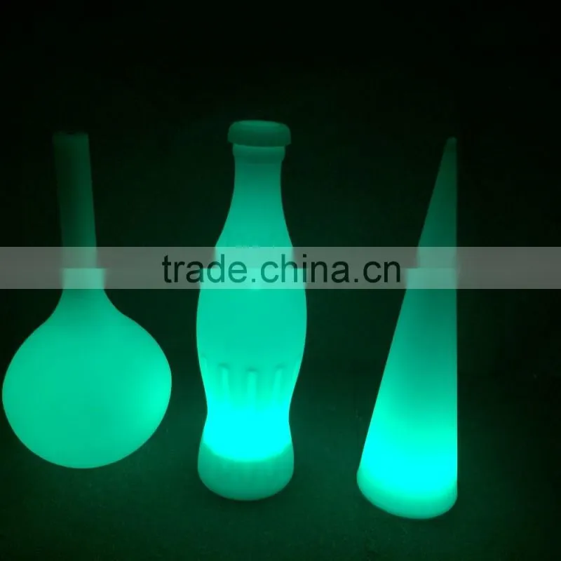 christmas decorations led illuminated bottle / decorative bottle shaped light