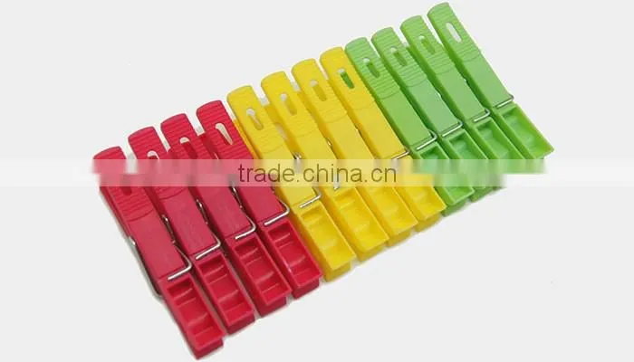 Eco-friendly decorative custom design pp plastic clothespin