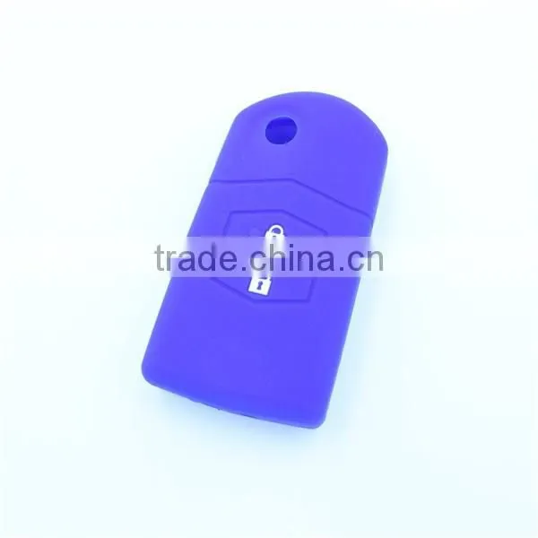 SOFT SILICONE CAR FLIP KEY COVER FOR MAZDA 3 2 6 MPS SP23 CX7 CX9