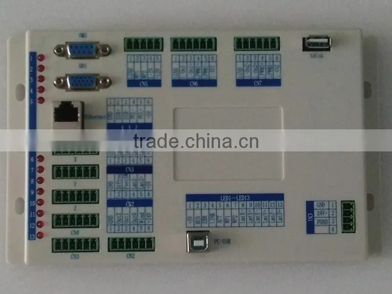 Ruida RDC6334M CO2 laser control card with touch screen RDC6334M mixed cutting controller metal and non metal cutting system