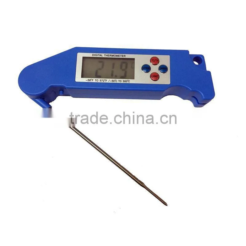 Digital plastic food thermometer ,h0t5tq digital cooking probe thermometer for sale