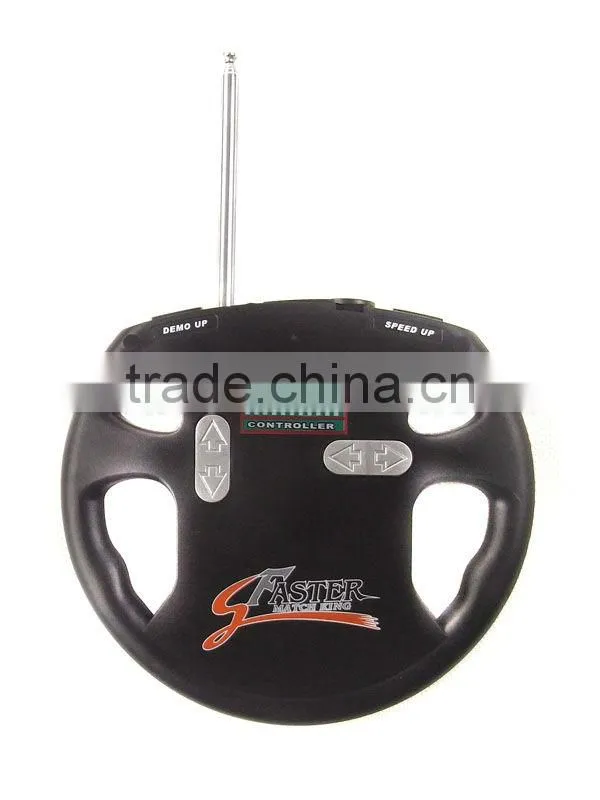 New product 1:43 Scale 4CH RC Alloy Car with steering wheel remote control car