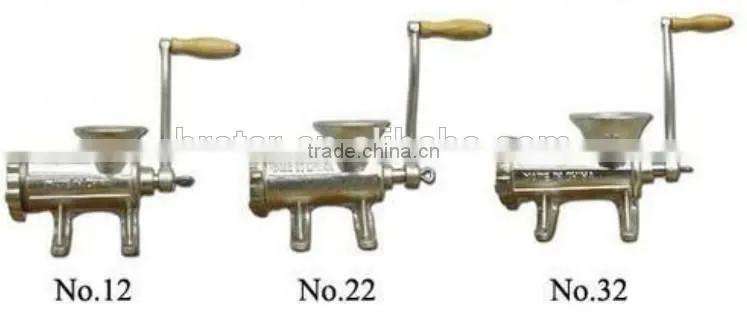 BR045 12# manual cast iron meat mincer with LFGB test