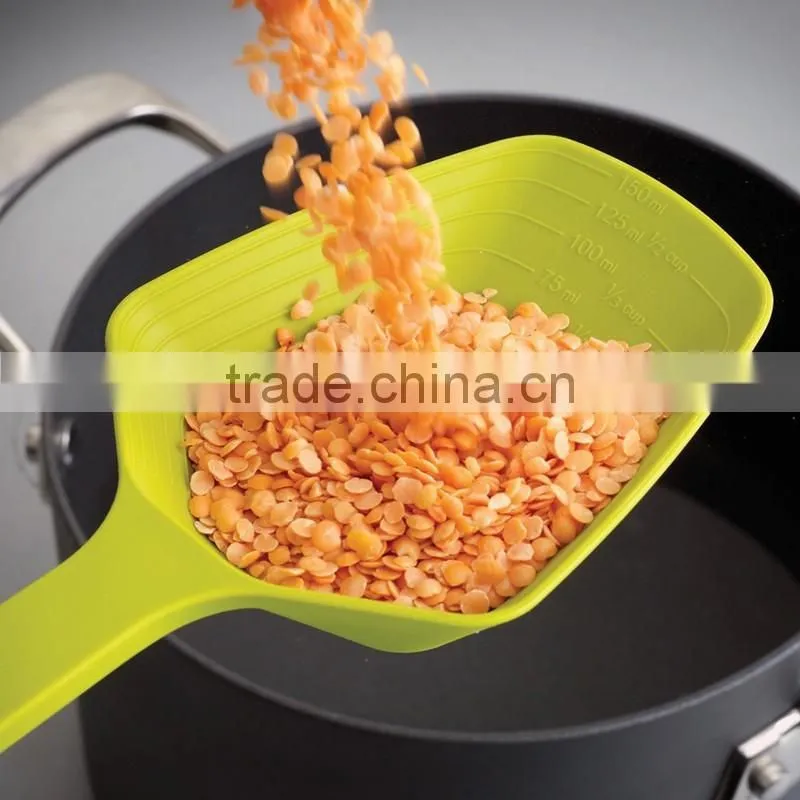 Long Handle Measuring Serving Scoop Kitchen Spoon