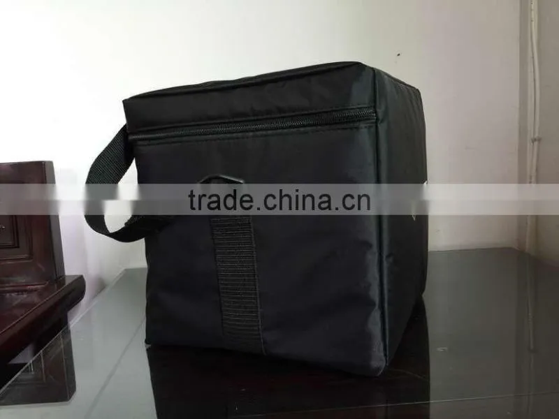 Nylon Promotional Outdoor Cans Wine Lunch Insulated Cooler Bag