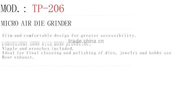 Custom Made Wholesale Useful Air Die Grinder TP206