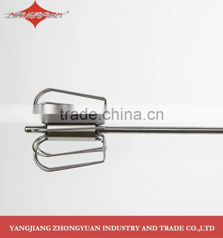 as seen on tv hand push Whisk Blender rotary Mixer stainless steel egg beater 14-inch